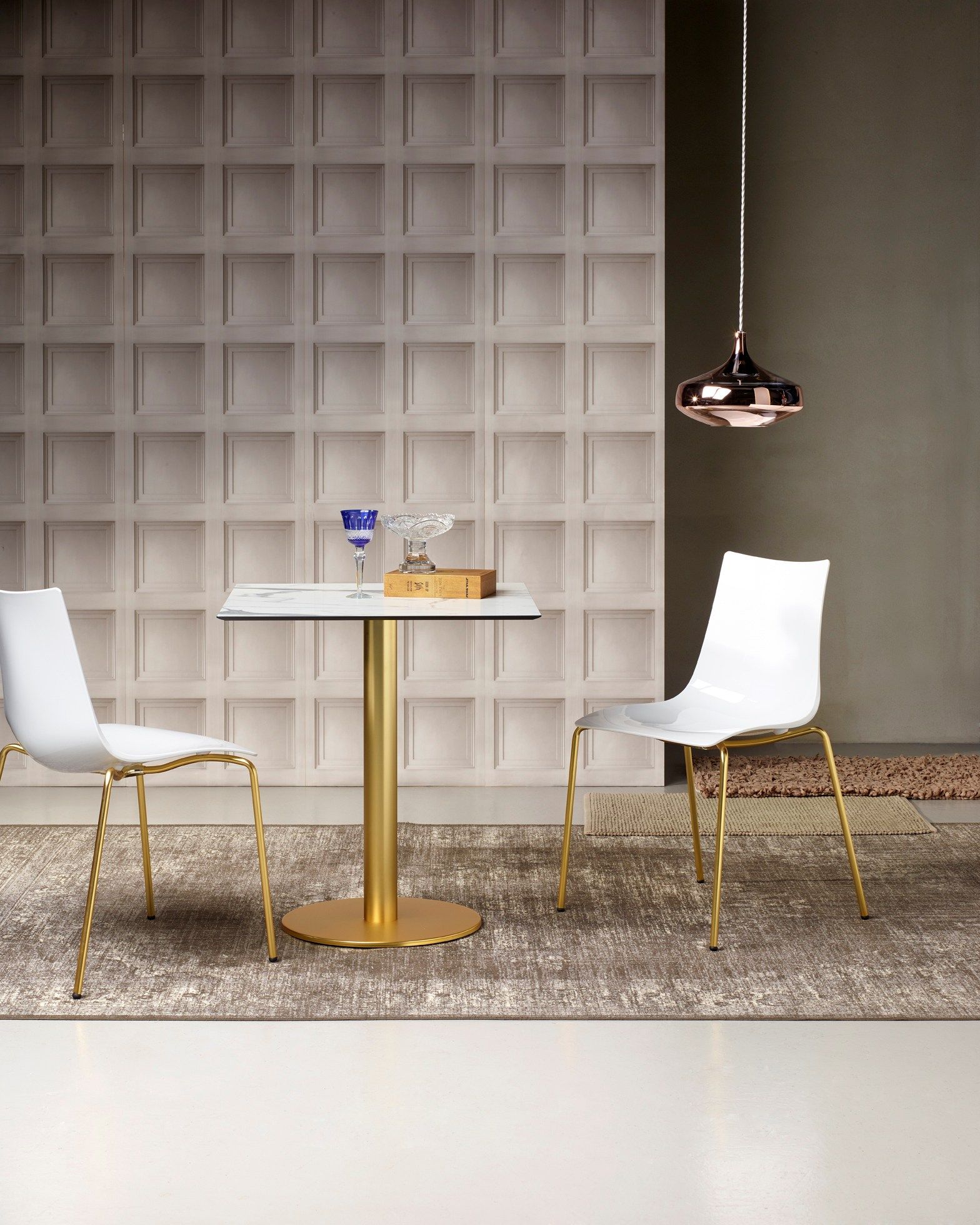 Штабелируемый стул из поликарбоната S-CAB Zebra ARCH-00072283 - Вид №1