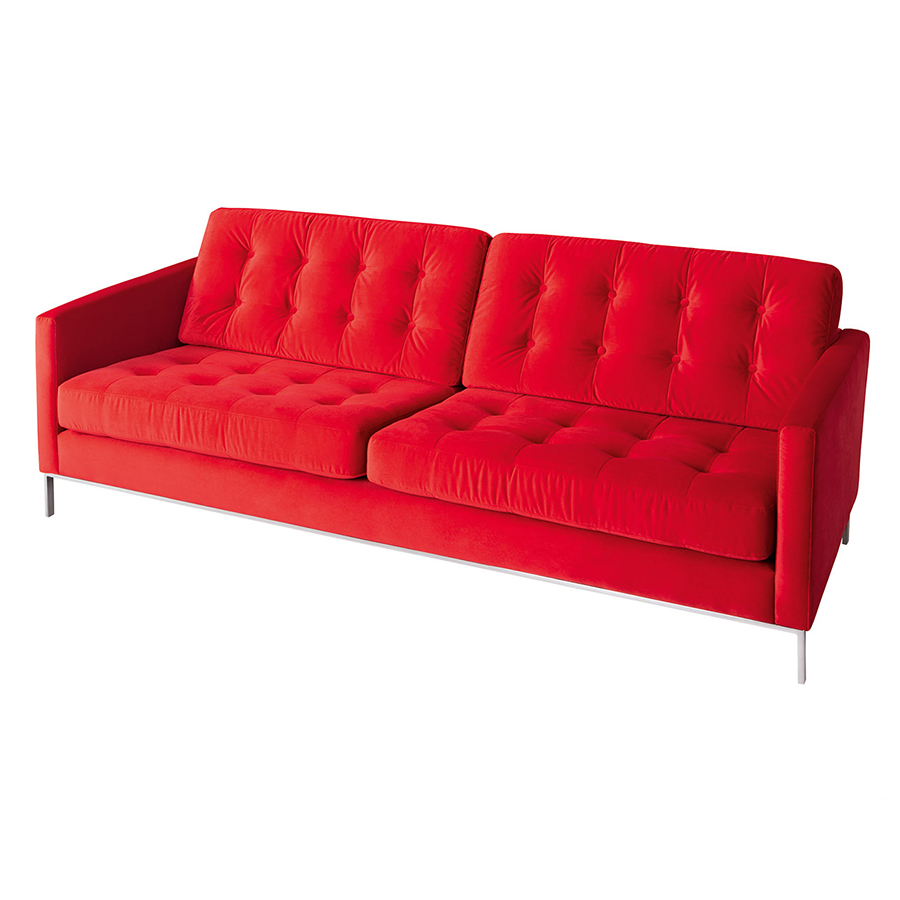Диван Kalle, трехместный, красный Sits S1299 - Вид №6