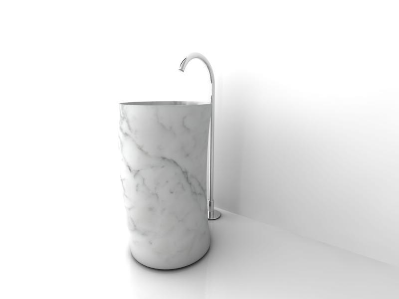 7973 Напольная раковина стоящая круглая ARLEX  - Вид №2