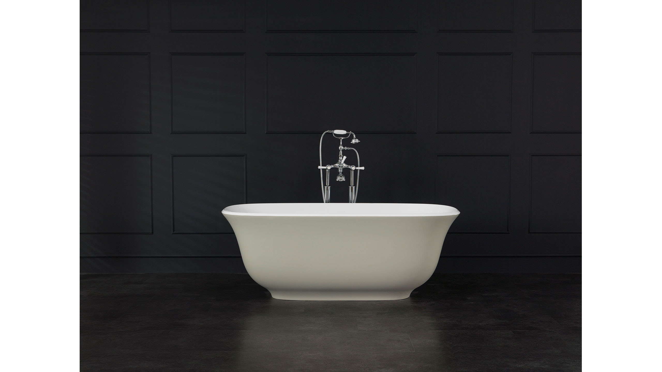 AMT-N-MBBK-NO Ванна отдельностоящая Victoria + Albert Amiata Matt Black - Вид №4