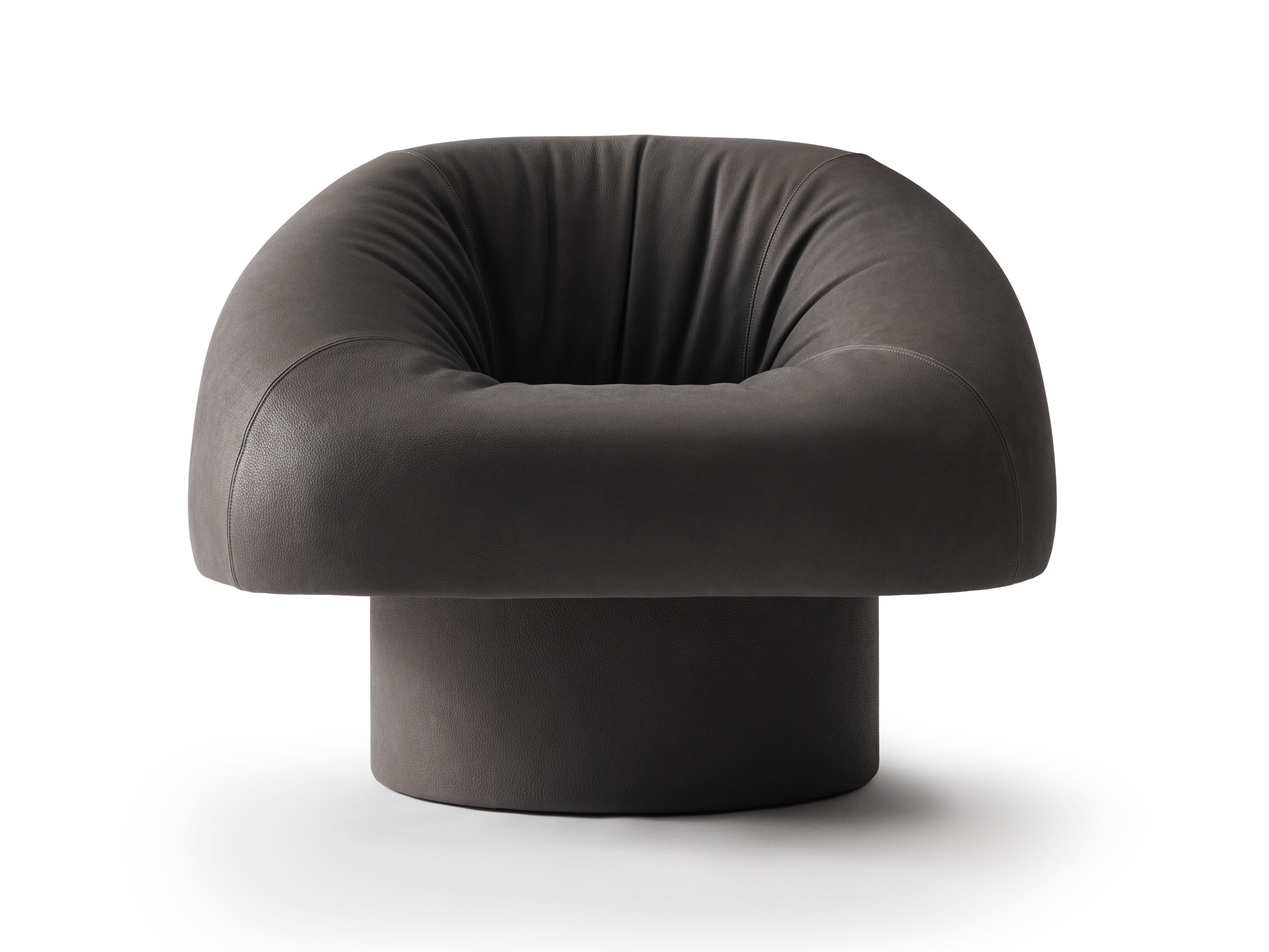 Кожаное вращающееся кресло Gallotti&Radice OLIVIA ARCH-00132070