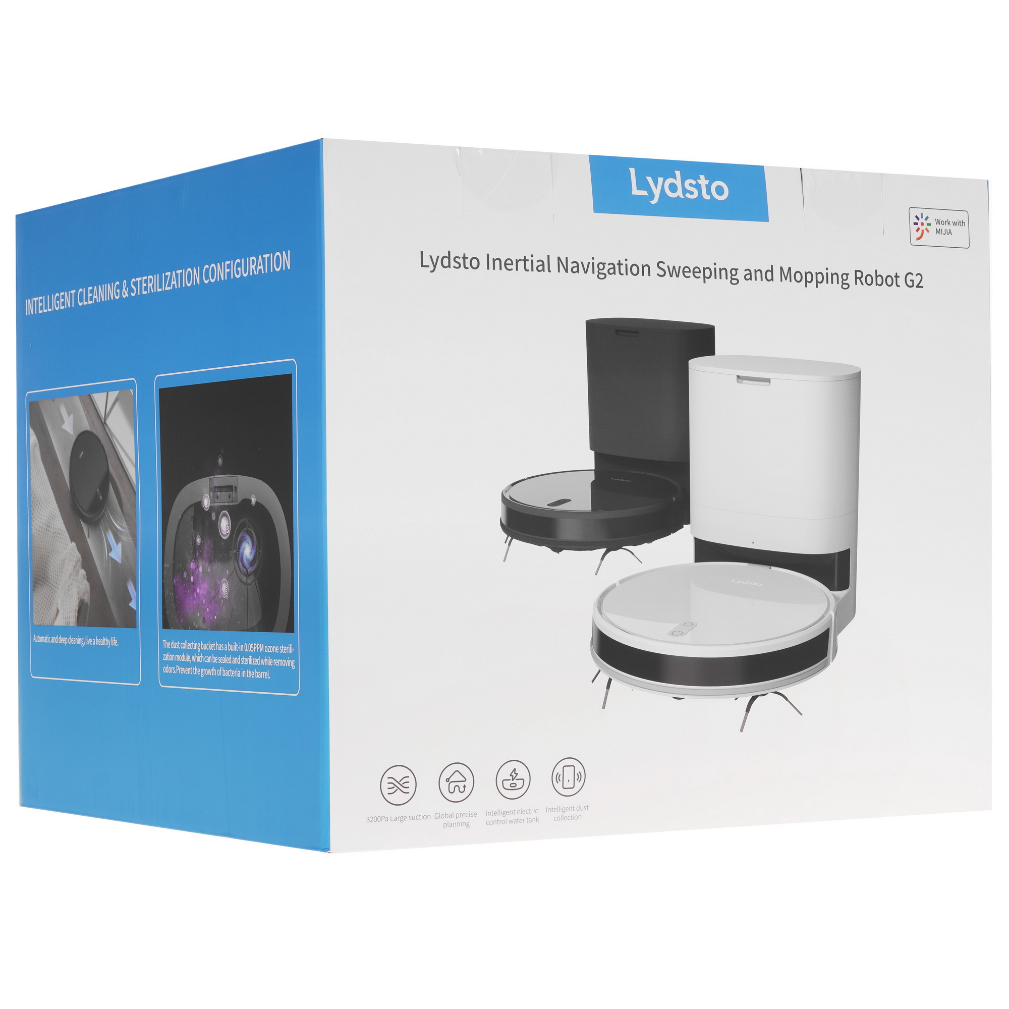 5087316 Робот-пылесос Lydsto G2 белый STDN-0030926 - Вид №13