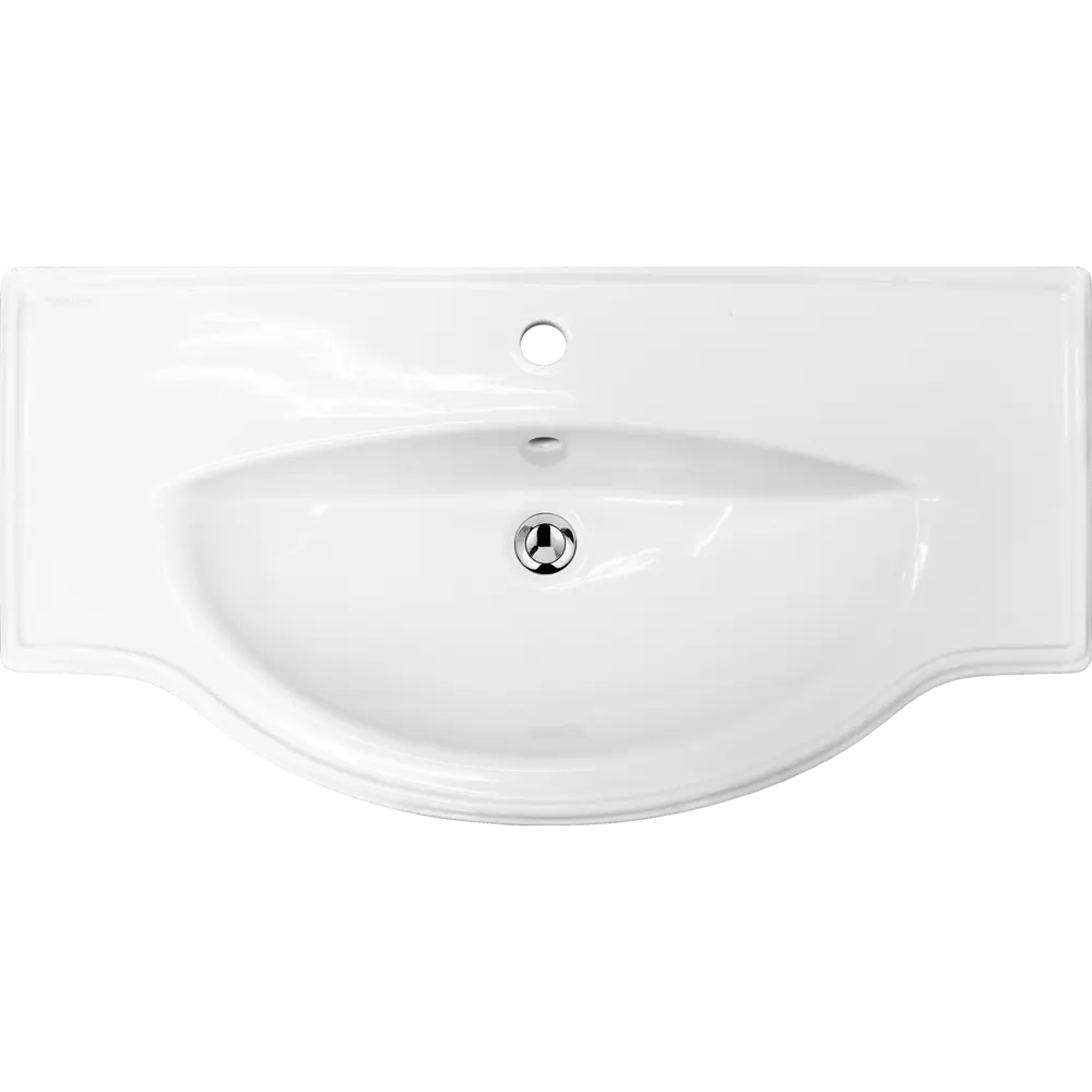 Раковина Sanita Luxe Classic 90 см фарфор 81975577 STLM-2211978 - Вид №1