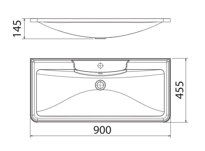 Мебель для ванной BelBagno ALBANO-900-BL ACQUA - Вид №4