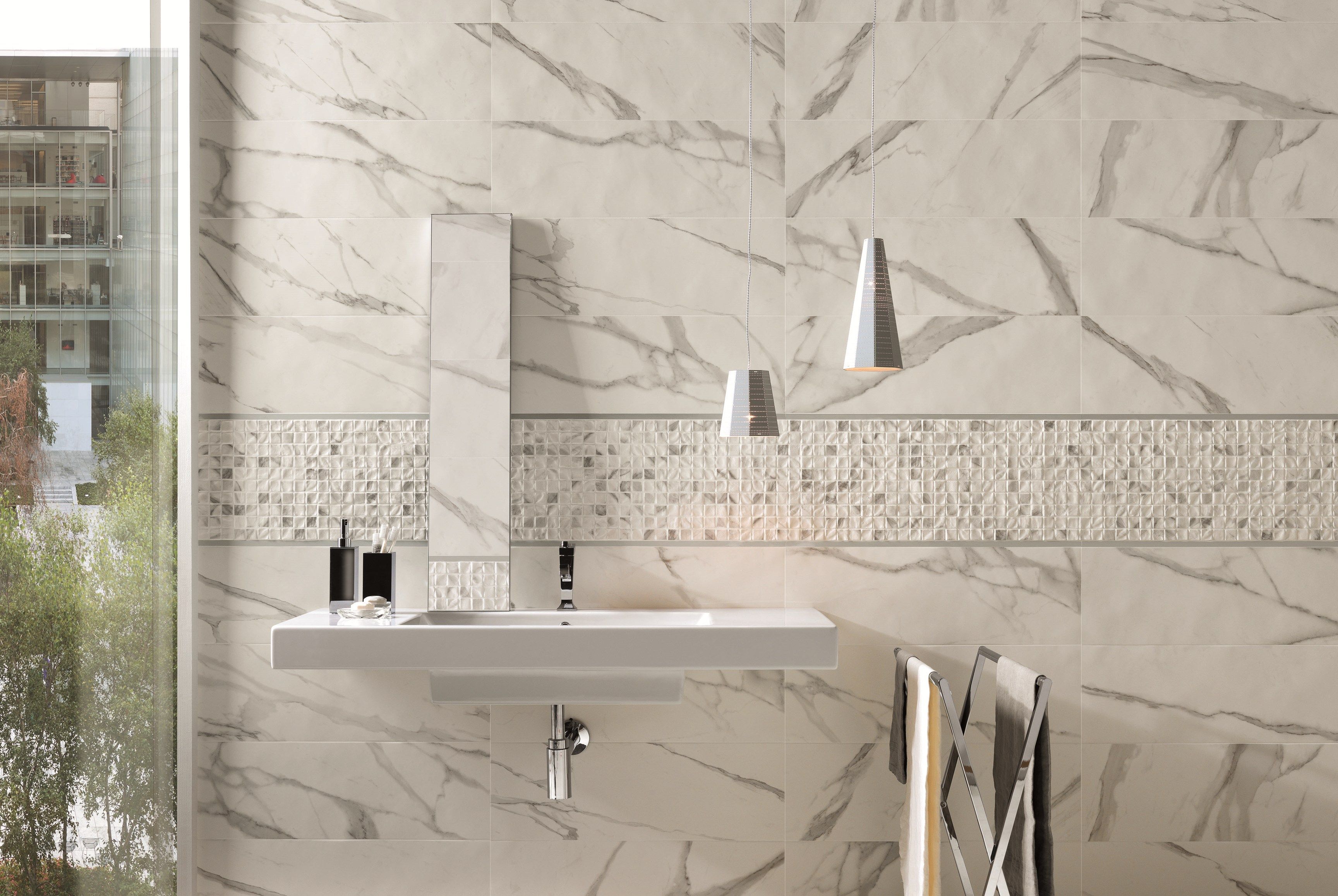 Внутренняя белая паста керамическое покрытие FAP ceramiche Рим ARCH-00135747 - Вид №7