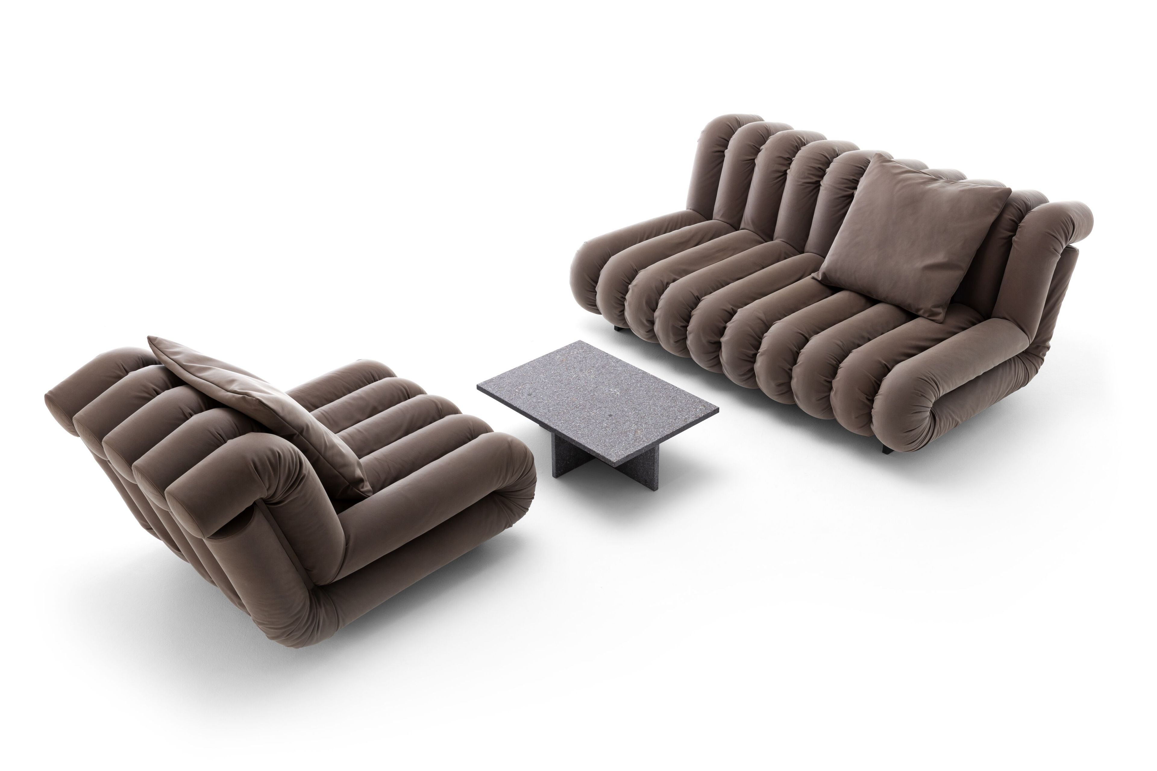 Прямоугольный каменный журнальный столик Exteta перископ ARCH-00064492 - Вид №3