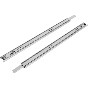 Комплект шариковых направляющих полного выдвижения EDS Chrome EDS-35 35/500 мм сталь, цвет серебро 85075493 STLM-2202990