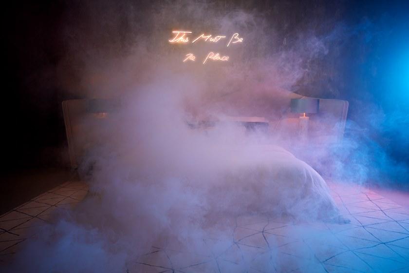 Munna Двуспальная кровать с обивкой из ткани sun-id-1375700 - Вид №13