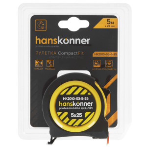 Рулетка Hanskonner HK2010-03-5-25 8157053