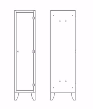 Dieffebi Шкафчик Lockers 137_nh04cx - Вид №3