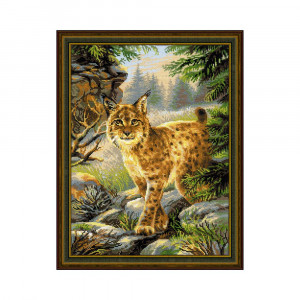 1673 Набор для вышивания Лесная хозяйка 30 х 40 см RIOLIS Сотвори Сама