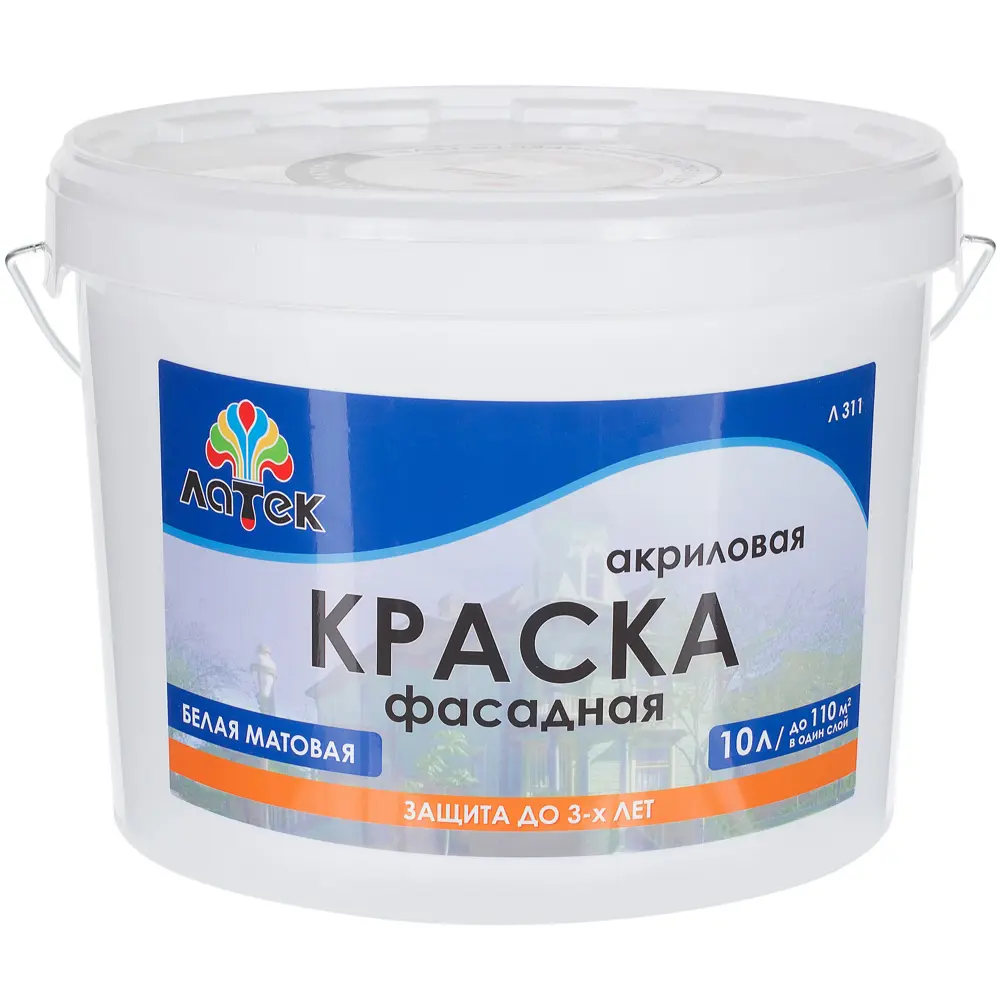 Краска для фасадов Латек, 15 кг STLM-2135142