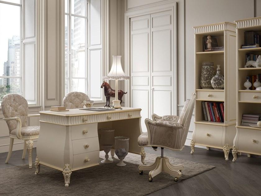 VOLPI Кресло поворотное на 5 спиц с подлокотниками Night & day 1753 - Вид №1