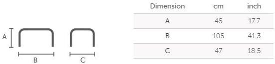 Midj Прямоугольный садовый столик из стали Ola sun-id-1408443 - Вид №4