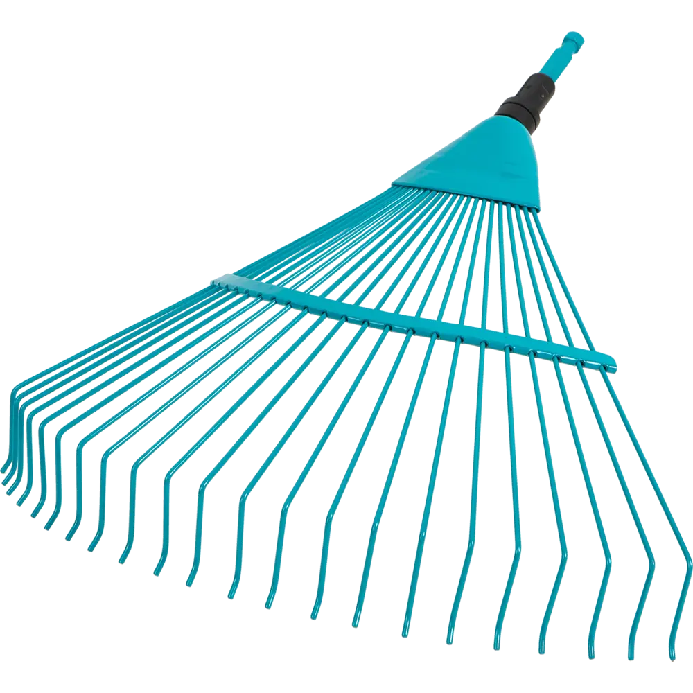 Грабли веерные Gardena 22 зуба 50 см без черенка, Combisystem STLM-2172083 - Вид №1