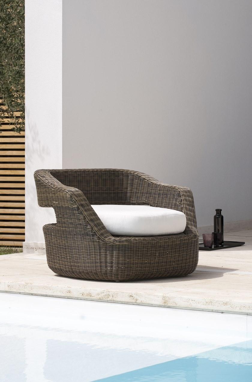 Unopiù Садовое кресло Waprolace® с подлокотниками Eden Edpot - Вид №4