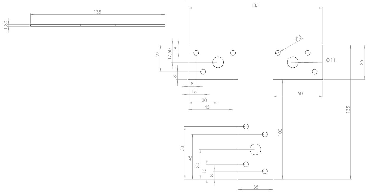 Т-образная крепежная пластина КРЕПКО-НАКРЕПКО для соединения бруса 35х135х135 мм 18750598 STLM-0012482 - Вид №2