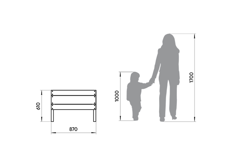 Кровать одноярусная Home basic M 80х160 см белая, серая ELLIPSE ELLIPSE HOME 351762 Белый;серый Santreyd  - Вид №1