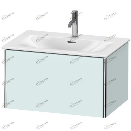 XS422300909 XSquare Тумбочка подвесная Светло-голубой матовый декор Duravit