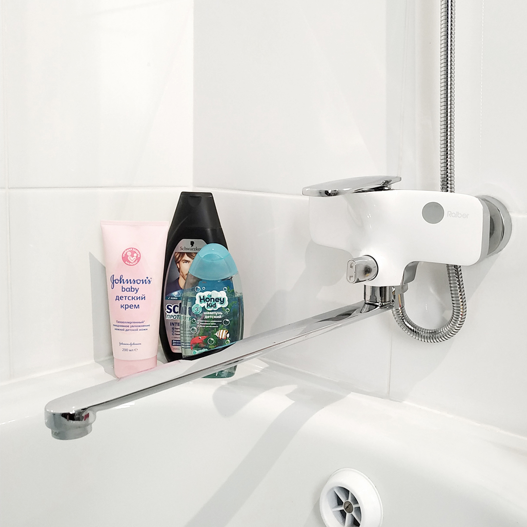 Смеситель для ванны Raiber Dunis R1203 однорычажный R1203 Santreyd  - Вид №4