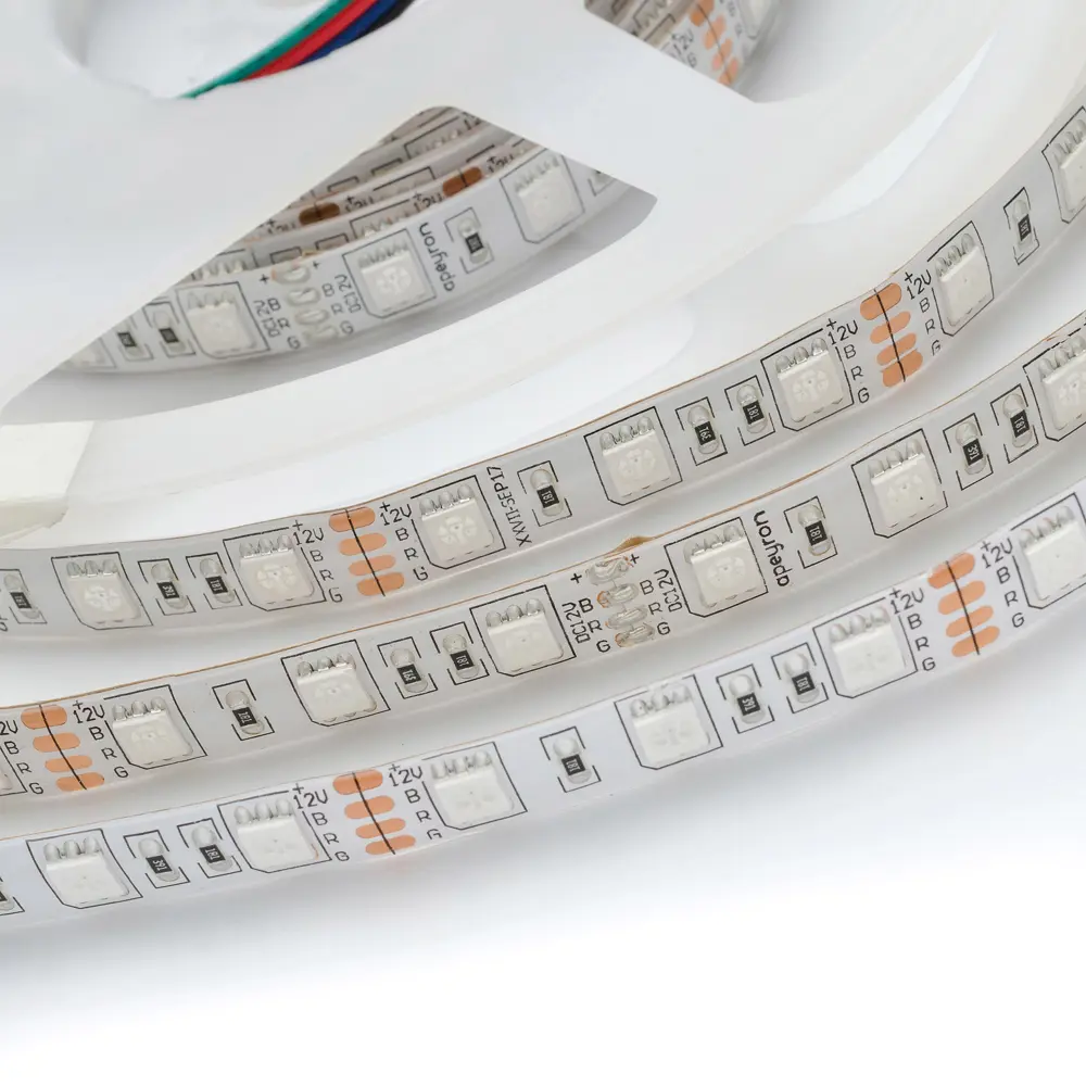 Светодиодная лента Apeyron 00-528 60 диод 14.4 Вт/м 12 В 10 мм IP65 9 м RGB свет STLM-2208711 - Вид №6