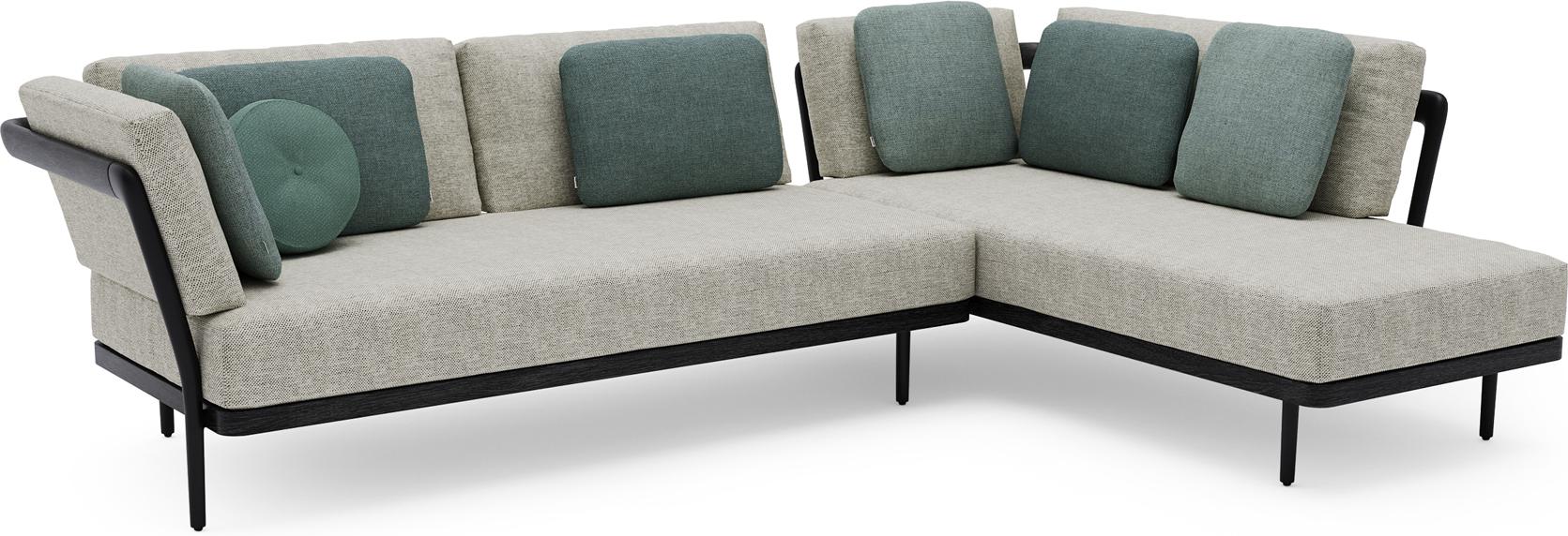 MNST1222 Concept 7 teak nero черный Manutti Flex