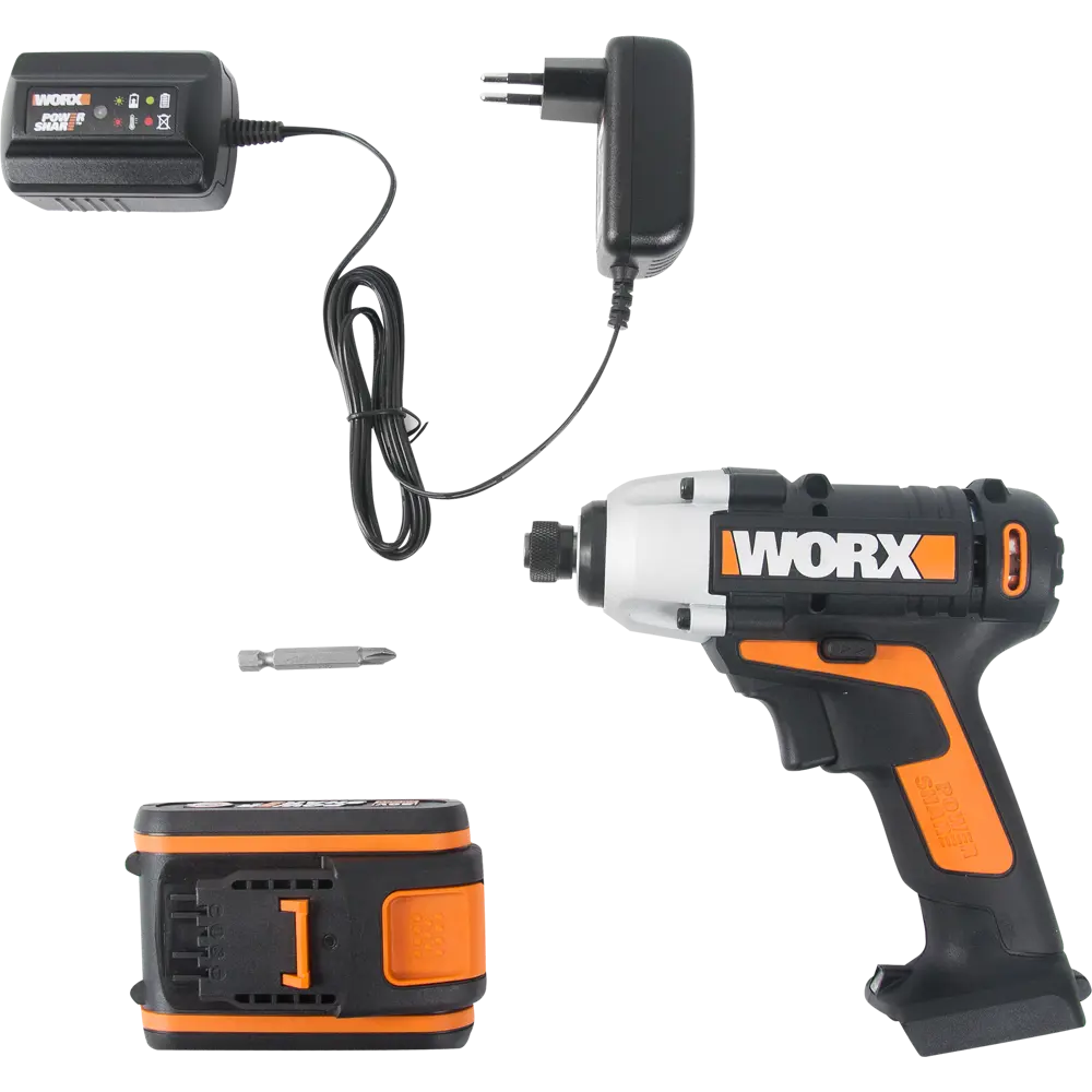 Винтовёрт аккумуляторный Worx WX290.1, 20 В Li-ion 2 Ач STLM-2048996 - Вид №4