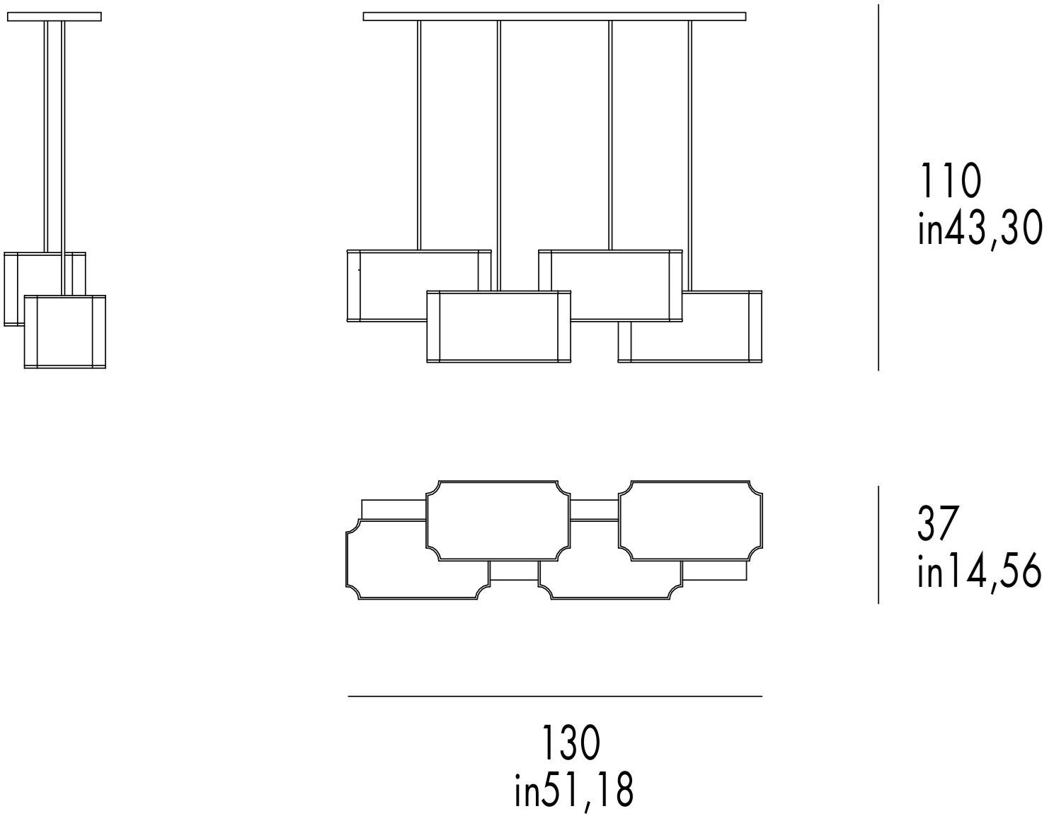 Grilli Подвесной светильник Zarafa 740304 - Вид №3