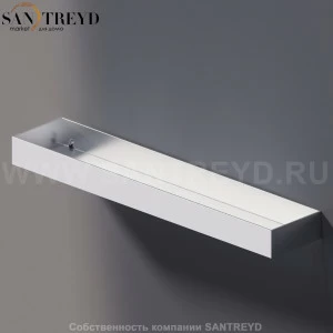 Agape 369 Полка 60 см хромированный сатин A369234SP