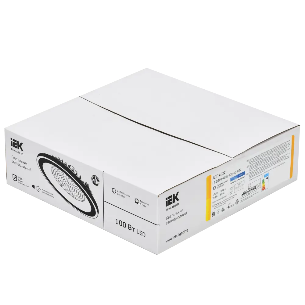 Светильник светодиодный IEK ДСП 100 Вт IP65 накладной 6500 К STLM-2209881 - Вид №5