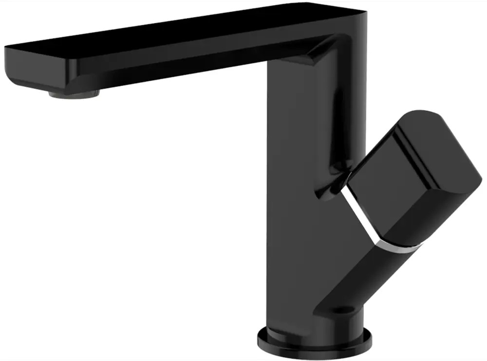 Смеситель для раковины SENSEA Neo — элегантный черный с аэратором 82135933