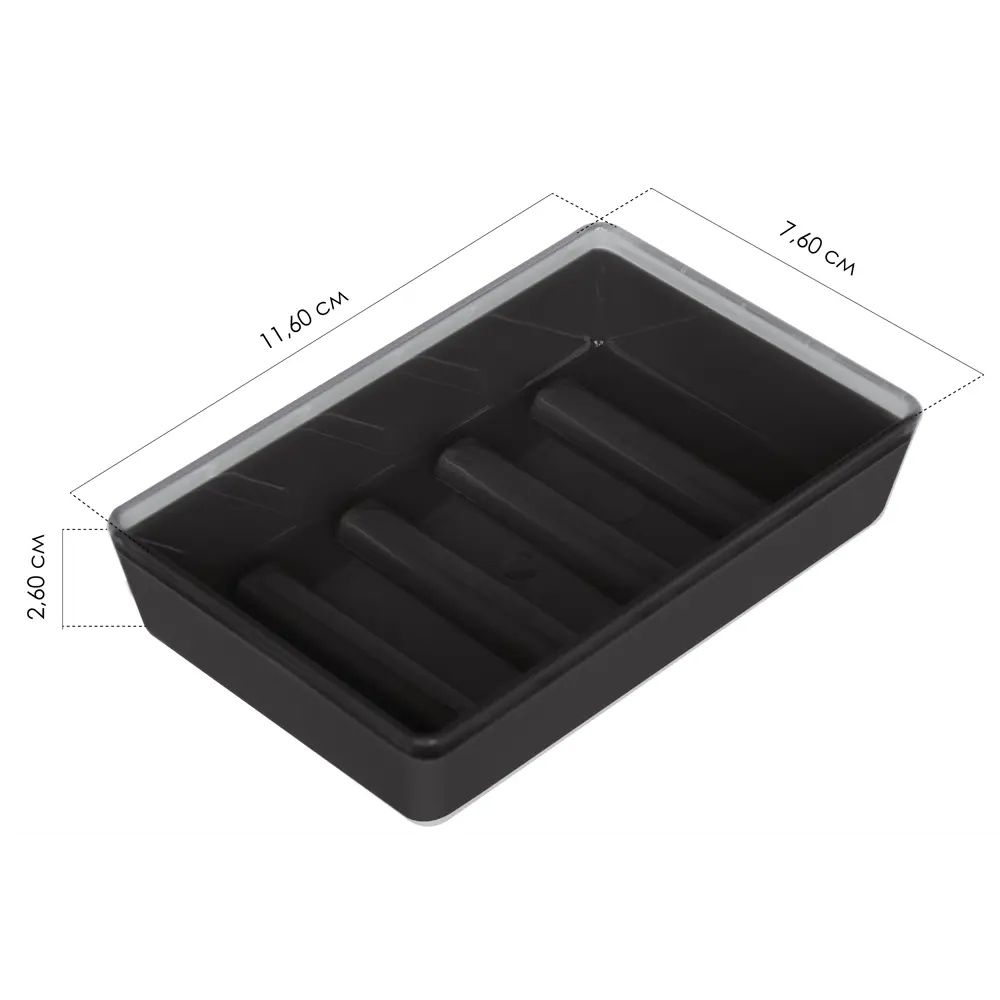 Мыльница BEROSSI Spacy для кускового мыла в ванную комнату 89377119 STLM-1507741 - Вид №5