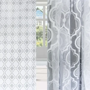 Тюль 1 м/п Ностальгия 4037 жаккард 280 см цвет белый