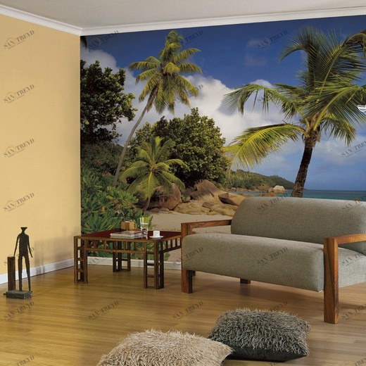 8-885-Praslin Фотообои Komar Scenics Edition 2 2.54х3.68 м 8885PRASLIN