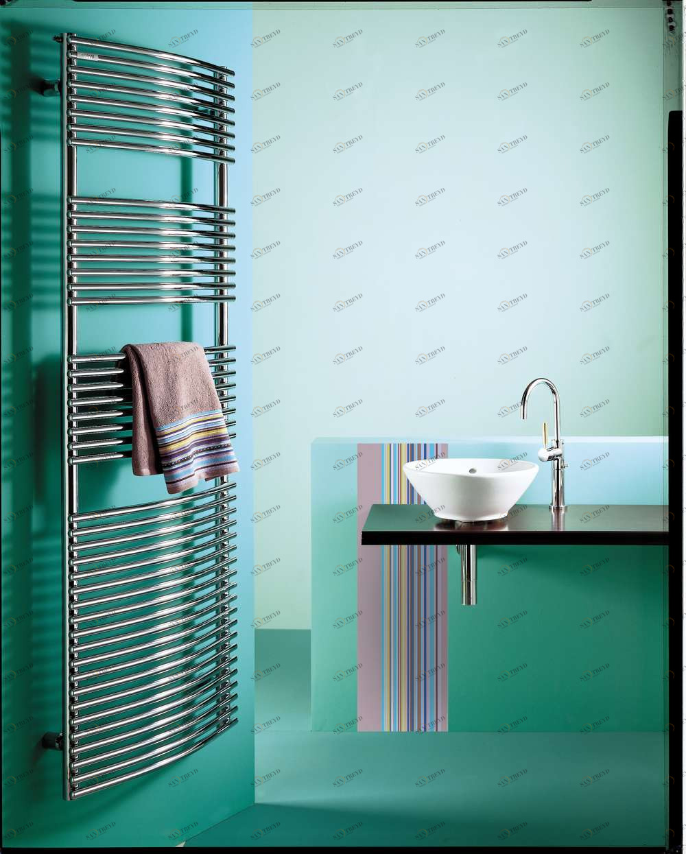 Водяной радиатор CKO-175-060 Kéva Spa Chromé Acova 1751 