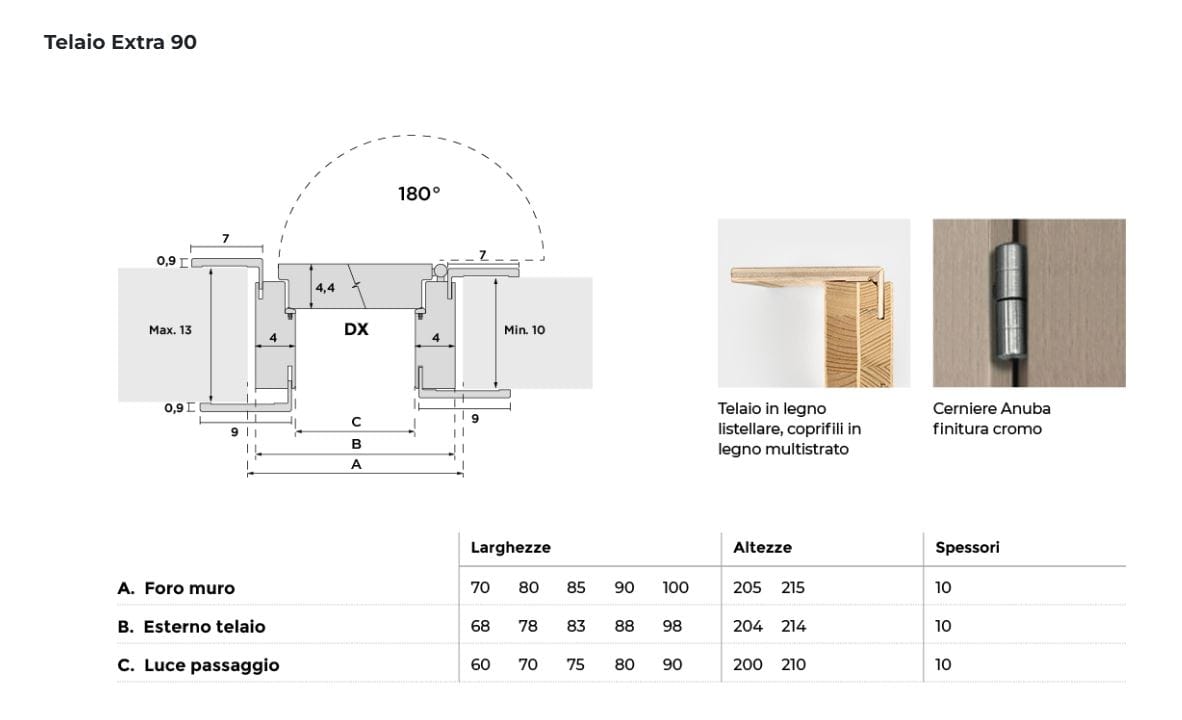 Деревянные распашные двери Venus Design Экстра ARCH-00094505 - Вид №4