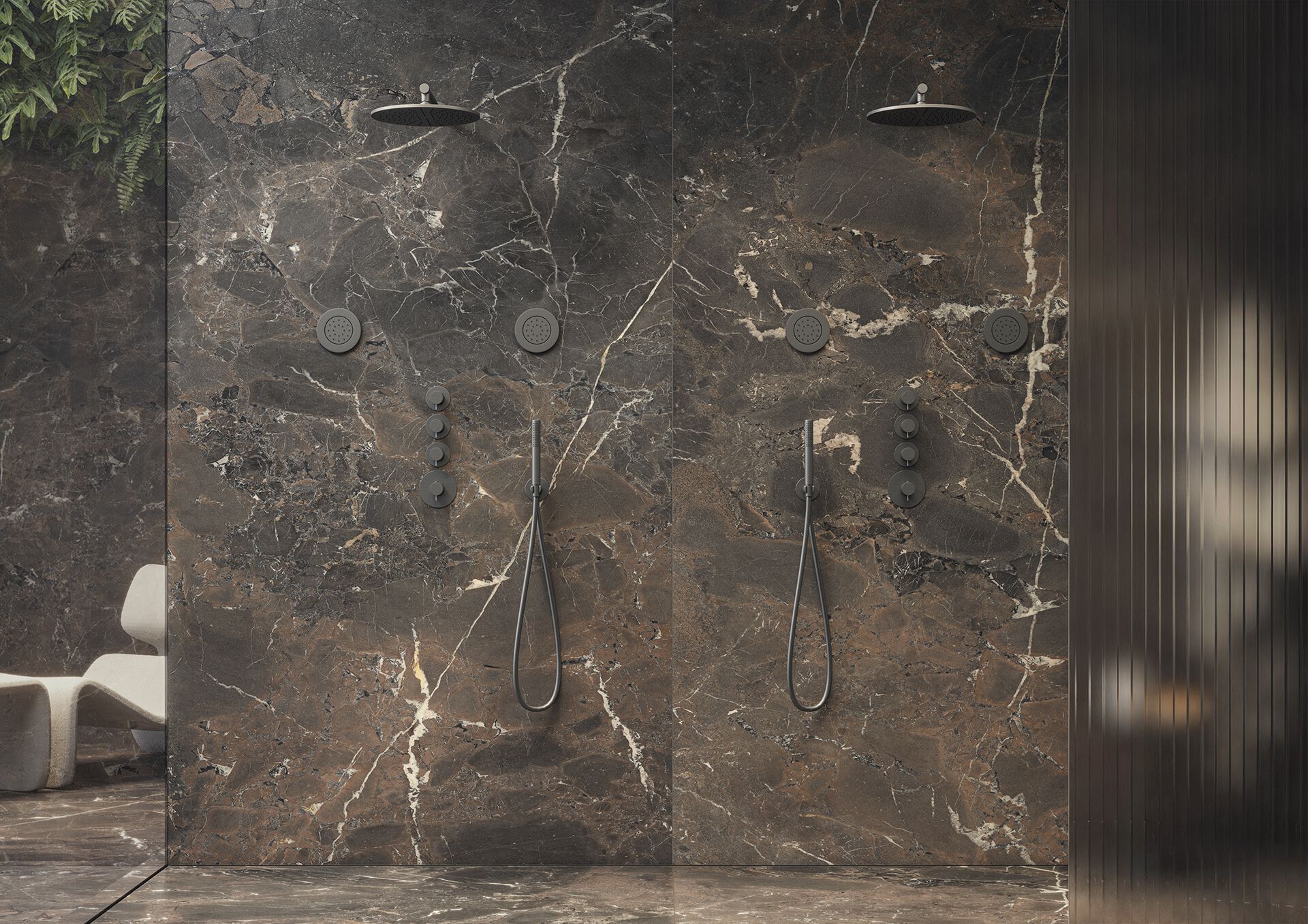 Смеситель для душа с 4 отверстиями Newform X-WAY ARCH-00093862 - Вид №3