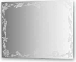 Cz 0768 Зеркало с орнаментом - акватика 80Х60 см FBS Artistica