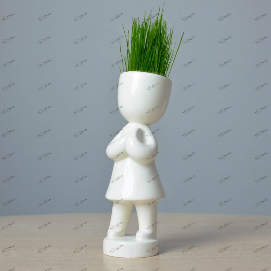 Набор для выращивания "Милашка" Eco ЭКОЧЕЛОВЕКИ  00-3871320 Белый 