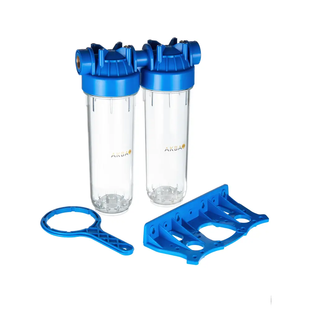 АКВА ПРО - Двойной корпус фильтра 10SL для систем холодной воды 18153591 STLM-0800888 - Вид №2