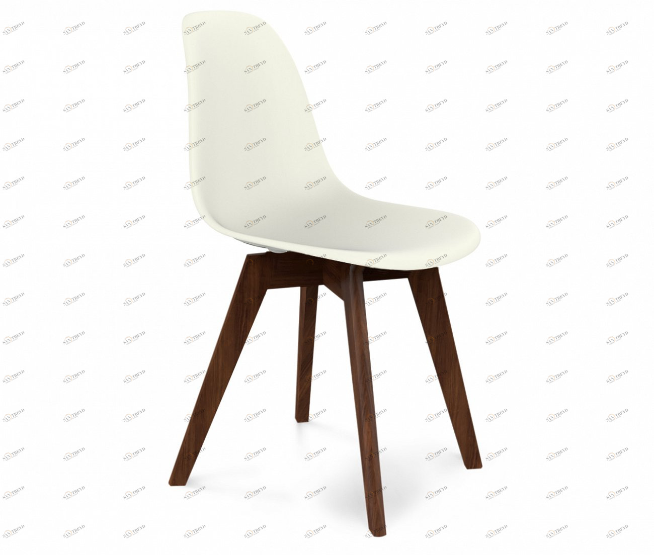 Стул DSW белый S39 (eames style) SHEFFILTON ДИЗАЙНЕРСКИЕ, EAMES STYLE 015603 Белый 