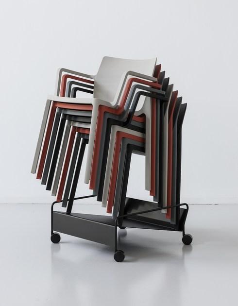 Kristalia Стул из полипропилена штабелируемый с подлокотниками sun-id-1396482 - Вид №8