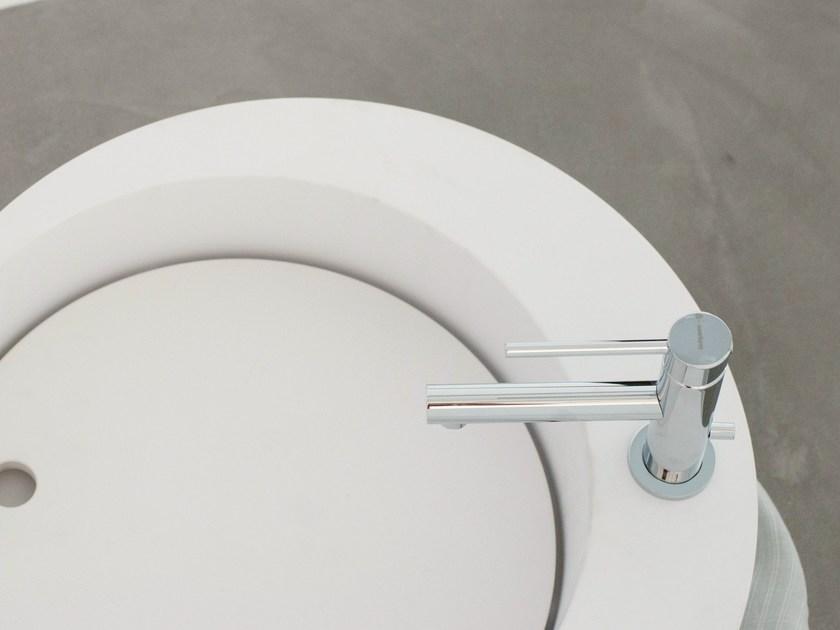 newform Смеситель для умывальника, однорычажный, на столешницу, на одно отверстие Mini-x 61310 - Вид №1