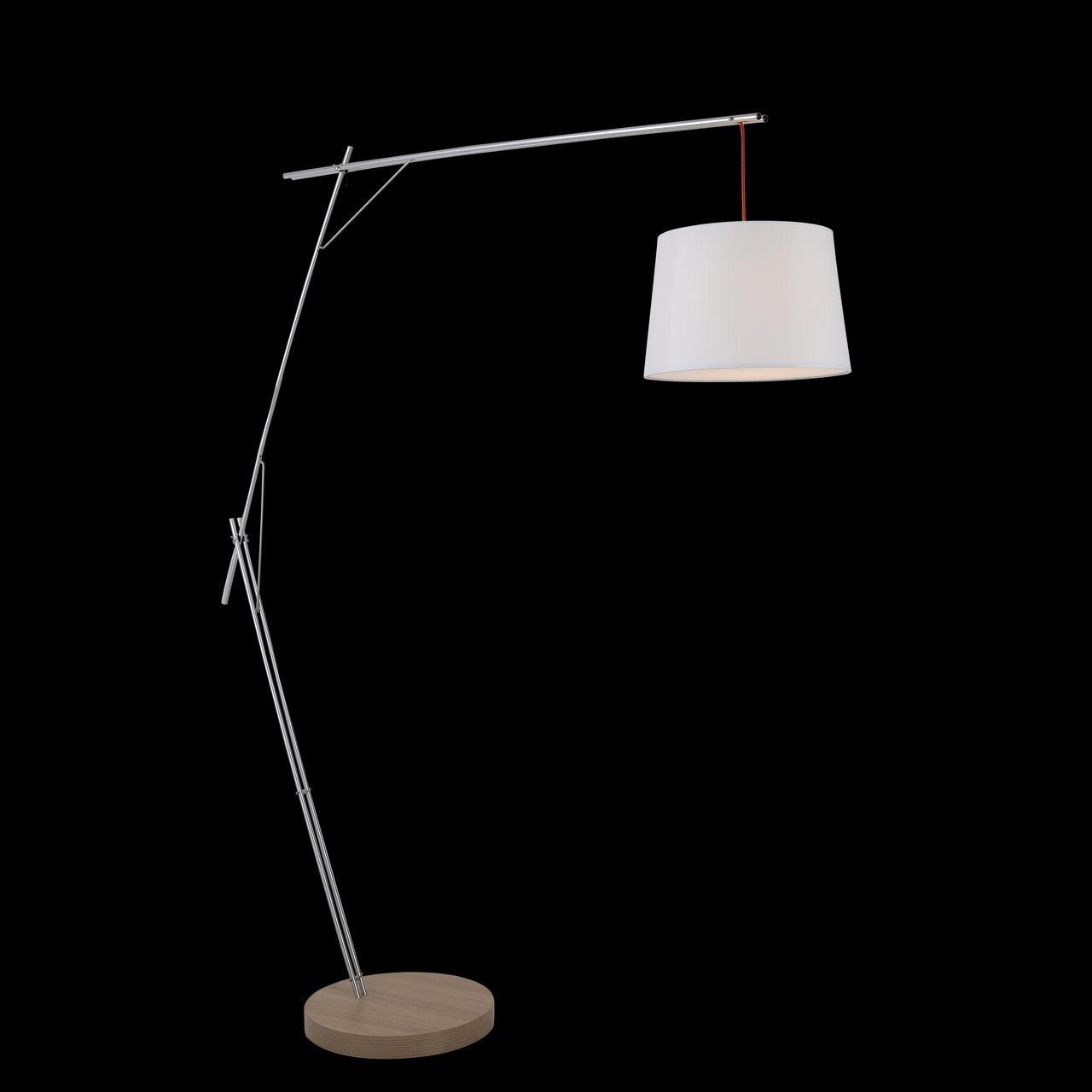 Торшер Lightstar Sesso 808710 LIGHTSTAR  081015 Бежевый;белый;хром  - Вид №2