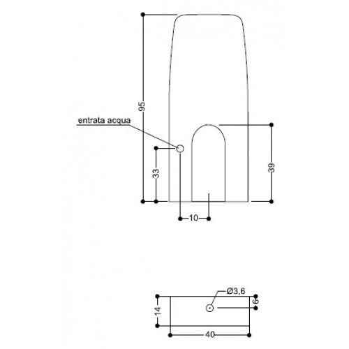 42322 Компакт унитаз с бачком Белый  X-Tre Италия Santreyd - Вид №3