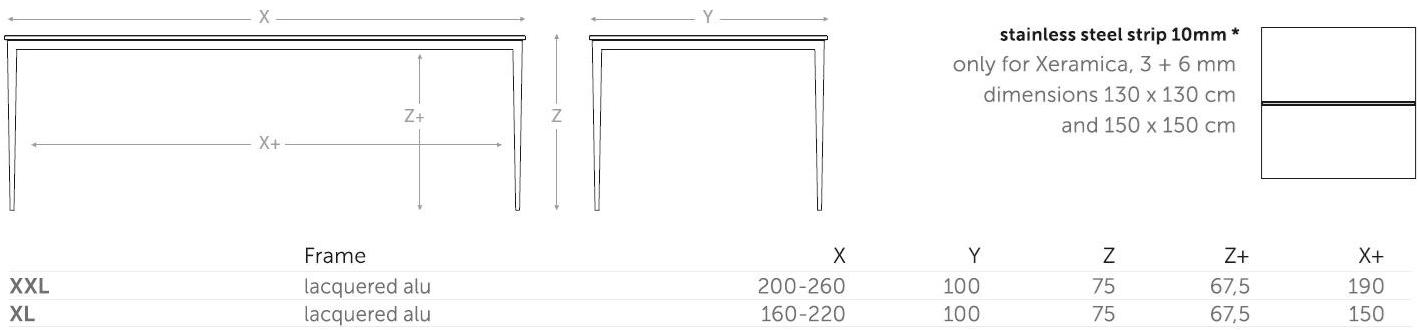 Joli Раздвижной прямоугольный стол в современном стиле Marguerite sun-id-1395542 - Вид №4