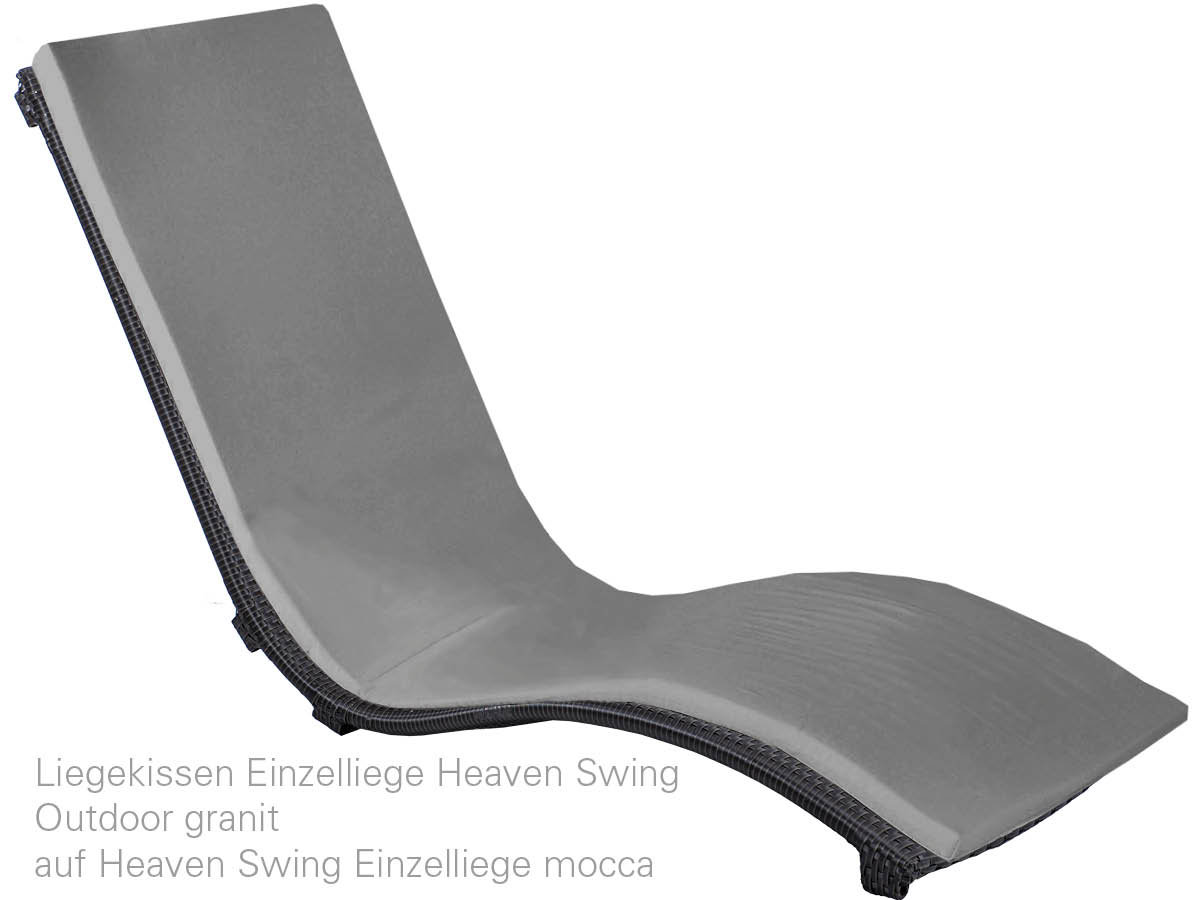 10.00.1052 Heaven Swing Outdoor подушки для одноместного шезлонга гранит Mbm  - Вид №4