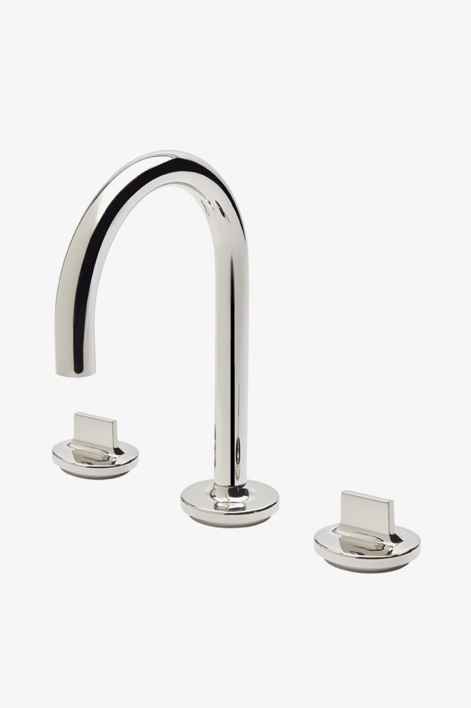 FMLS20 Опалубка Смеситель для унитаза с тремя отверстиями, монтируемый на палубе, с металлическими ручками Waterworks Formwork