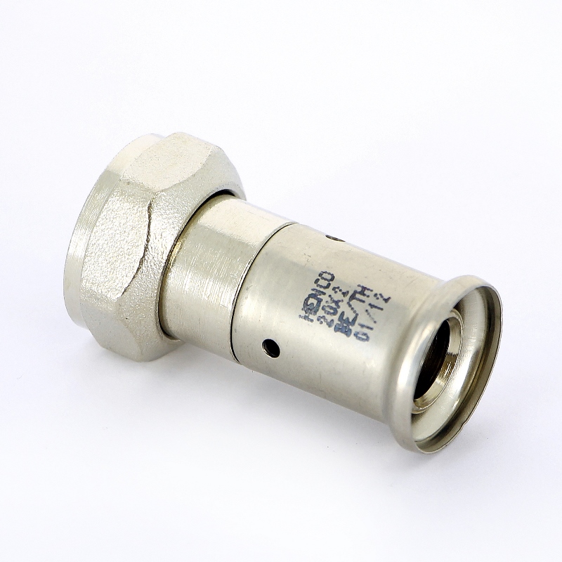 Муфта В пресс с накидной гайкой евроконус HENCO 20х3/4" 19P2005 - Вид №2