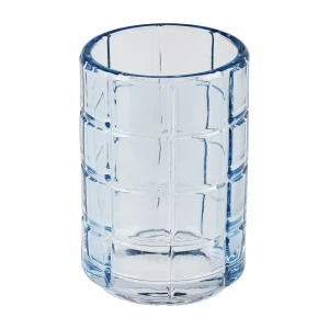 Стакан для зубных щеток Verran Norwa - голубой стеклянный органайзер для ванной 89384112